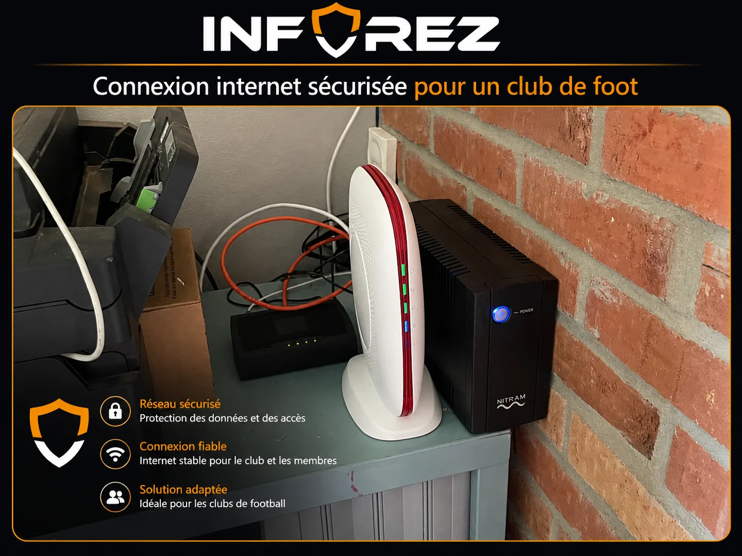 Intervention INFOREZ – 08- Connexion internet Foot